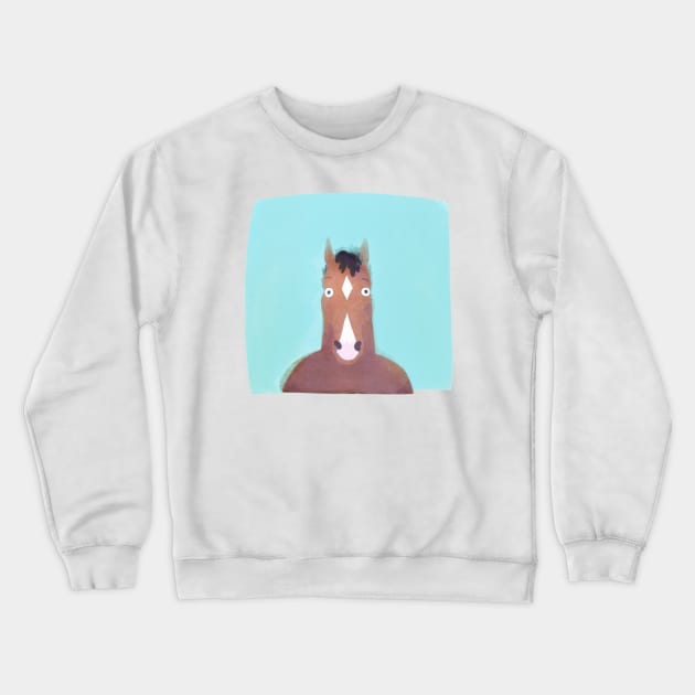 BoJack Horseman Crewneck Sweatshirt by claudiamaestriny